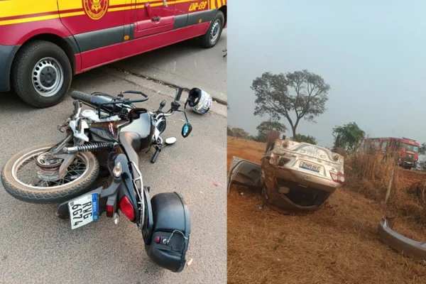 Bombeiros atendem acidentes e picada de cobra em Paranaíba