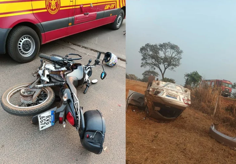 Bombeiros atendem acidentes e picada de cobra em Paranaíba