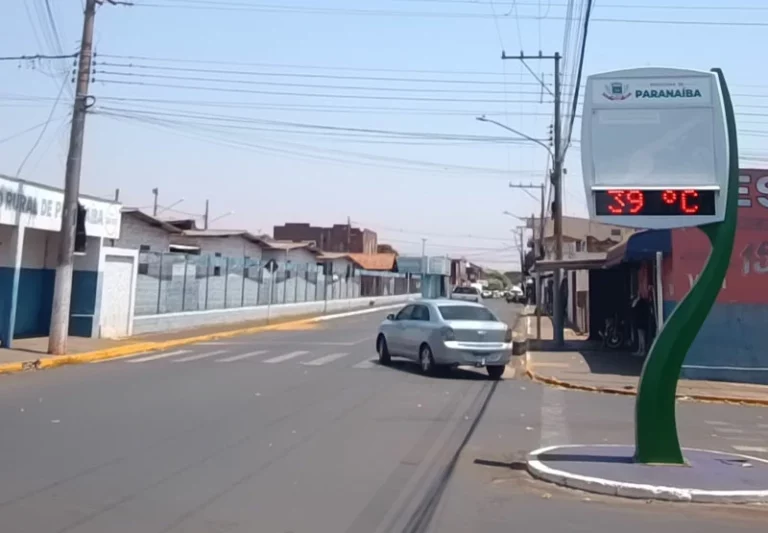 Calor extremo atinge Paranaíba nesta semana