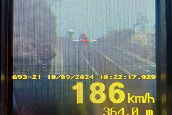 Motorista é flagrado a 186 km/h na BR-158 em Paranaíba