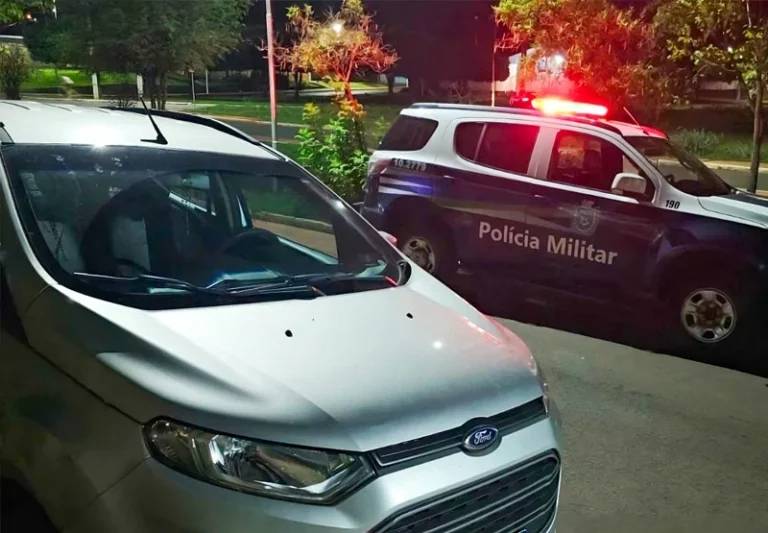 Policiais Militares recuperam veículo furtado em Paranaíba
