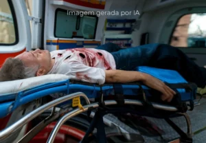 Trabalhador tem vísceras expostas após ser esfaqueado por colega em MS