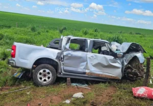 Criança e duas mulheres morrem em acidente entre S10 e caminhão