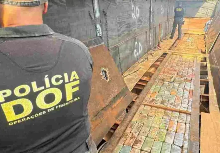 Caminhoneiro é flagrado com cocaína avaliada em mais de R$ 15 milhões