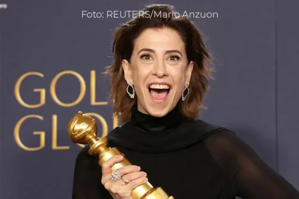 Fernanda Torres leva Globo de Ouro por atuação no filme 'Ainda Estou Aqui'