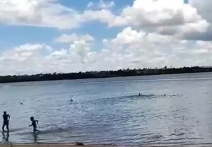 Policial militar salva idoso de afogamento em Paranaíba