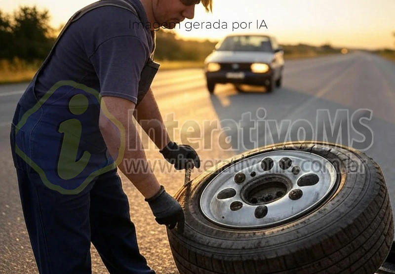 Borracheiro é rendido e colocado em porta-malas durante assalto