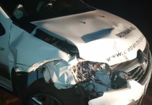 Servidores do Detran sofrem acidente na MS-240 em Paranaíba