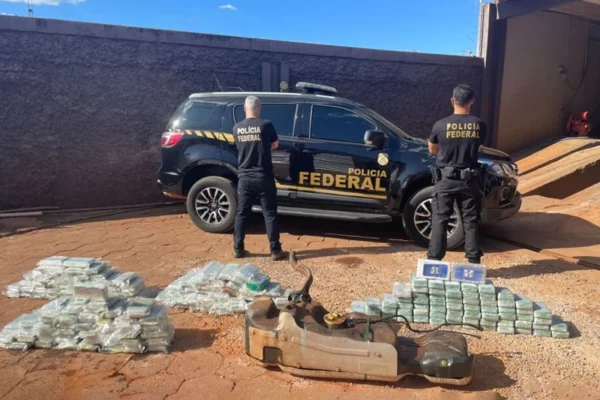 Comboio de Caminhonetes com R$ 16 Milhões em Cocaína é Interceptado em MS