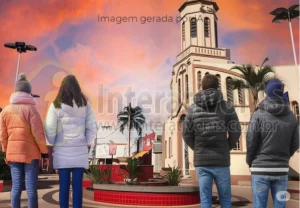 risco de tempestade e frio intenso em Paranaíba