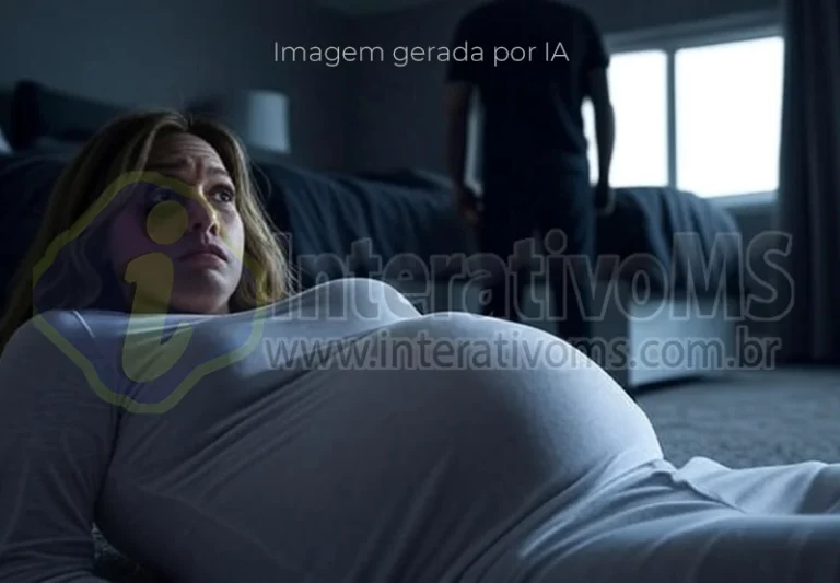 Grávida é enforcada e agredida a socos pelo marido em MS