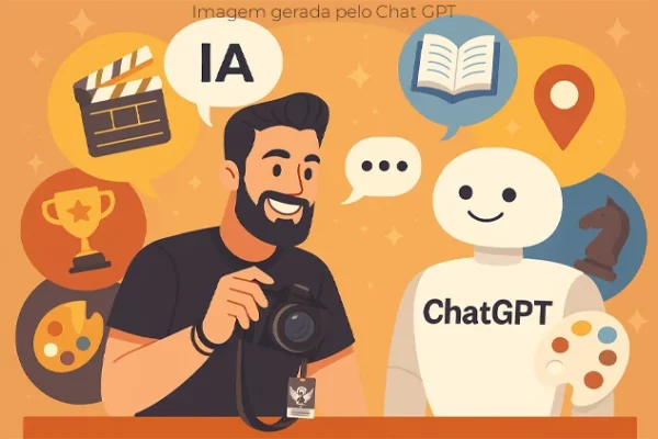 Nova trend do ChatGPT cria imagem de como é conversar com você