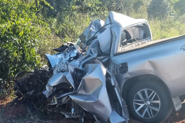 acidente na MS-112 entre Inocência e Cassilândia