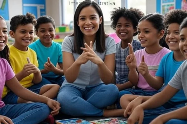 Curso de Libras para crianças em Paranaíba