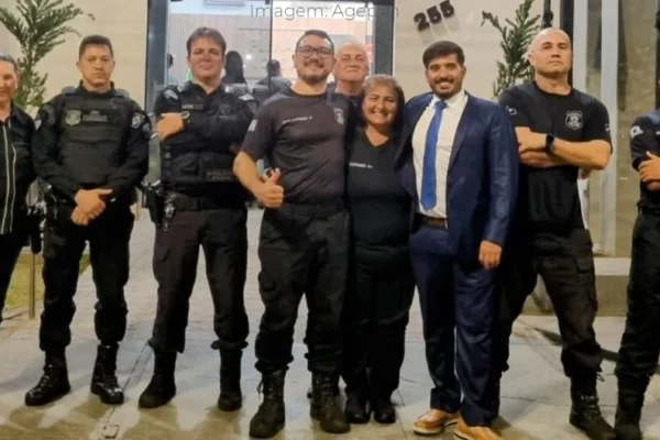 : Policiais Penais são homenageados por ato heroico que salvou vida de mulher em Paranaíba
