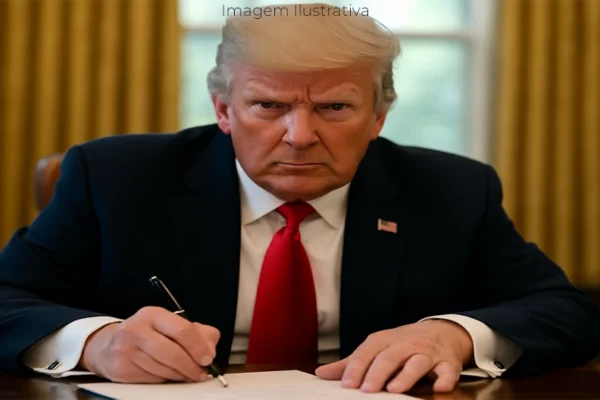 Trump assina decreto que impõe tarifa de 50% ao Brasil por ameaças à política externa e à economia dos EUA