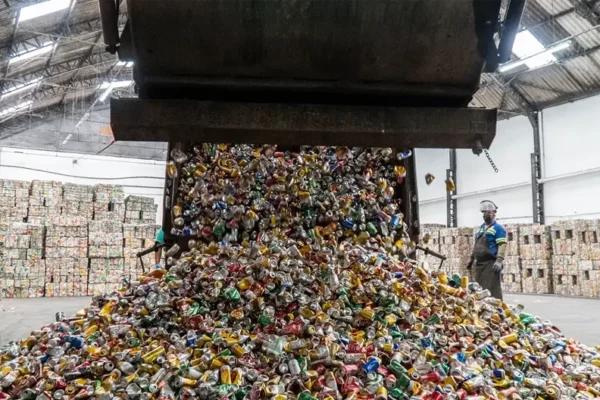 Brasil mantém liderança mundial na reciclagem de latinhas com 97,3% em 2024