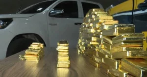PRF apreende barras de ouro avaliadas em R$ 60 milhões