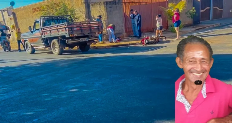 Vítima de acidente na rua da Saudade em Paranaíba está em estado grave