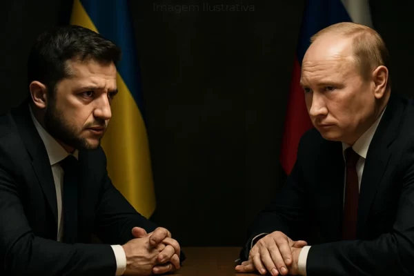 Zelenski diz que está pronto para encontro com Putin para terminar a guerra