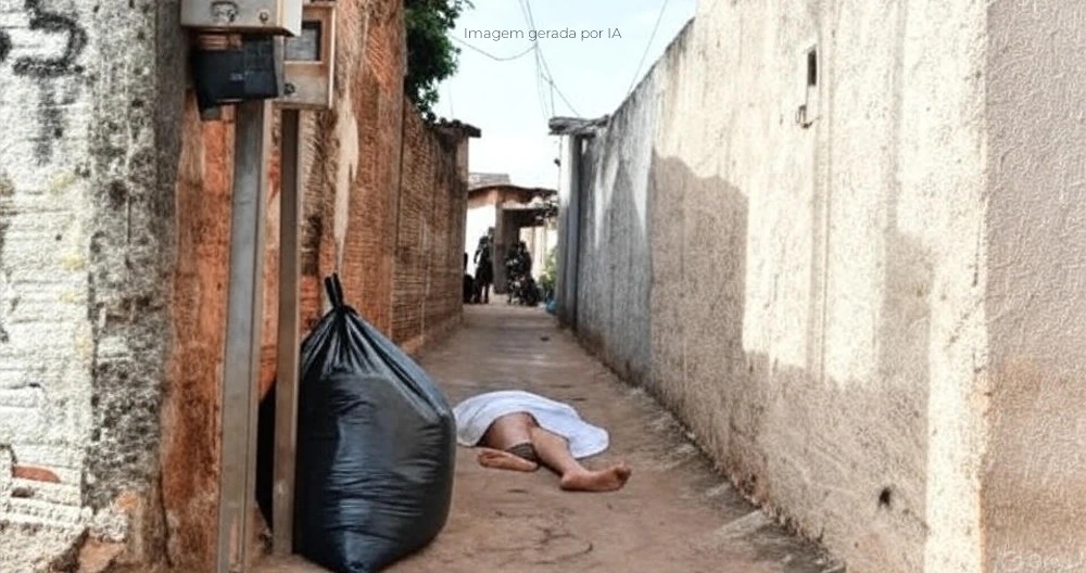 Briga por saco de lixo termina com homem morto a golpes de facão em MS