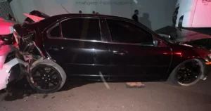 Motorista embriagado causa acidente em Paranaíba