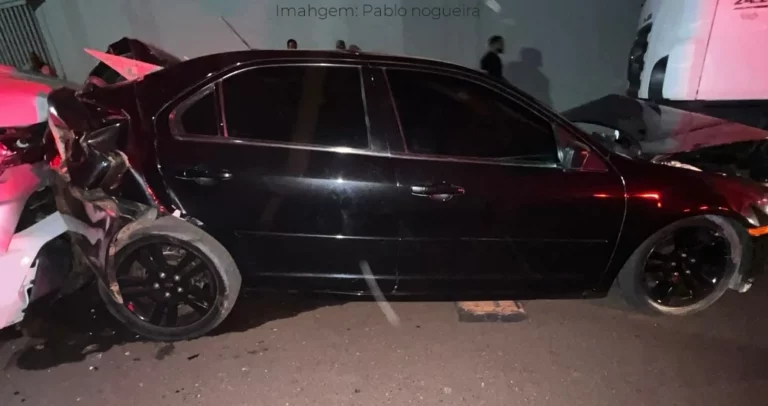 Motorista embriagado causa acidente em Paranaíba