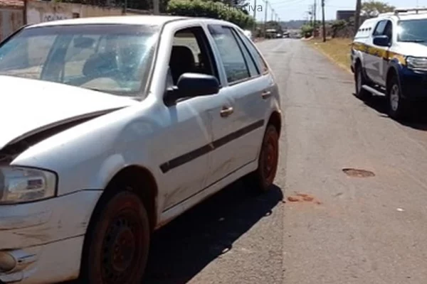 Motorista embriagado é preso pela PM após acidente com motociclista em Paranaíba