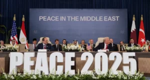 Líderes mundiais assinam acordo de cessar-fogo em Gaza