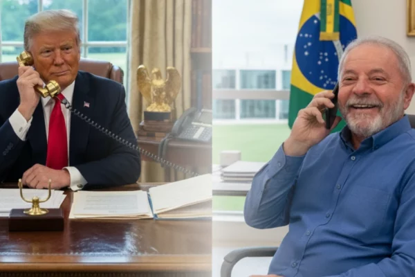 Lula e Trump conversam sobre tarifaço