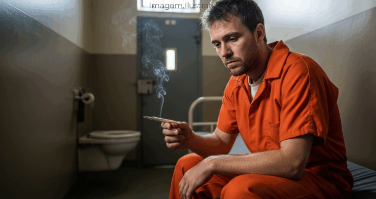 Preso é flagrado comandando ‘boca de fumo’ dentro de presídio