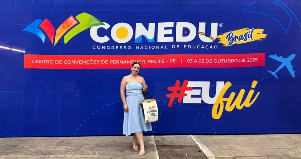 Professora de Paranaíba é embaixadora de MS em congresso nacional de educação