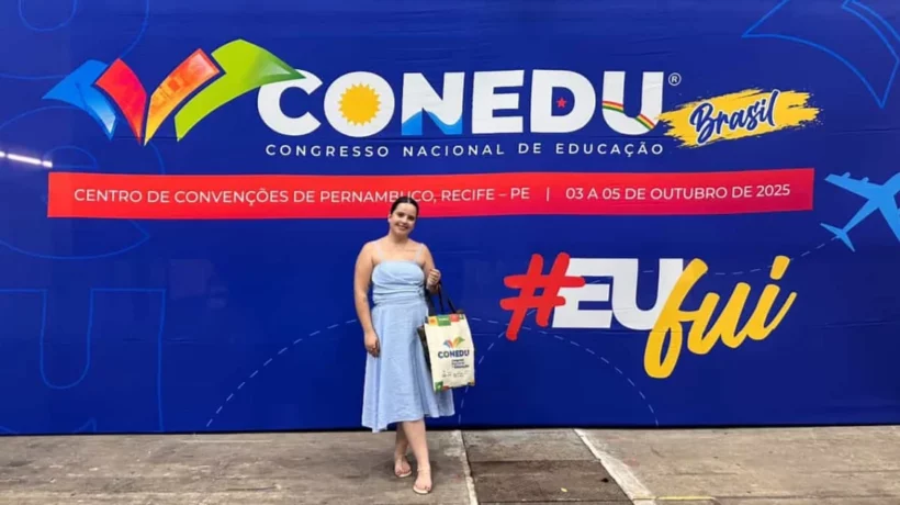Professora de Paranaíba é embaixadora de MS em congresso nacional de educação