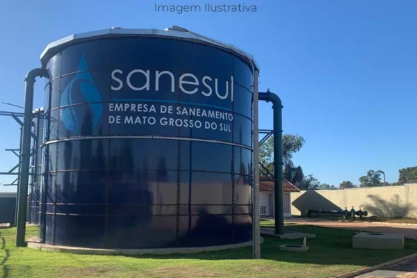 Sanesul anuncia falta de água em partes de Paranaíba nesta segunda