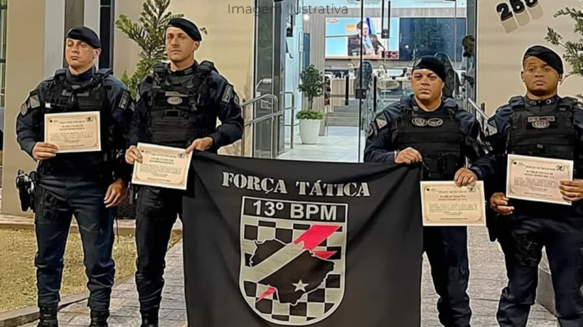 Força Tática de Paranaíba recebe homenagem da Câmara Municipal