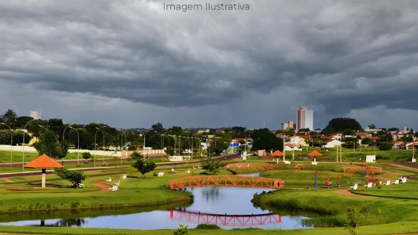 Inmet coloca Paranaíba em risco de tempestade com granizo