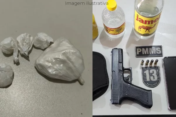 Plantão Policial: PM apreende simulacro de arma e suspeito de tráfico em Paranaíba