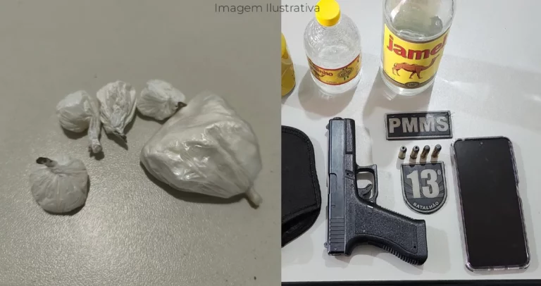 Plantão Policial: PM apreende simulacro de arma e suspeito de tráfico em Paranaíba