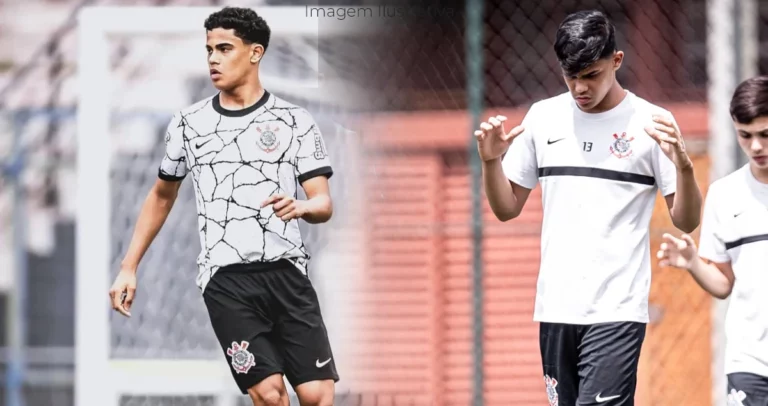 Fotos do jogador João Otávio do sub 15 do Corinthians
