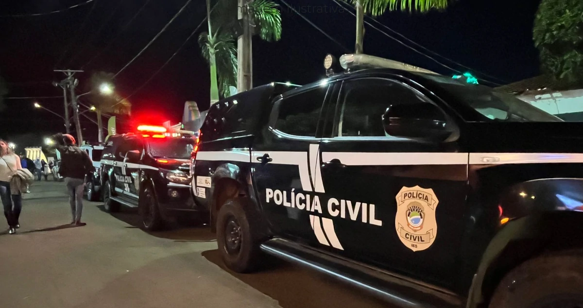 viaturas da polícia civil em Paranaíba ms