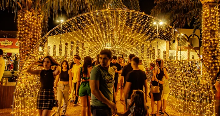 luzes de natal Paranaíba-MS