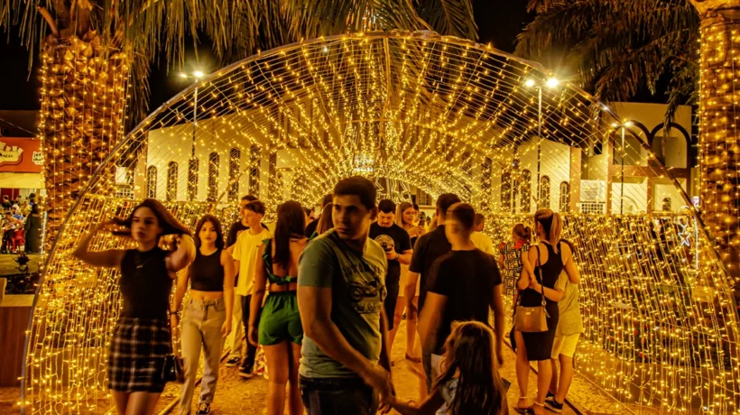 luzes de natal Paranaíba-MS