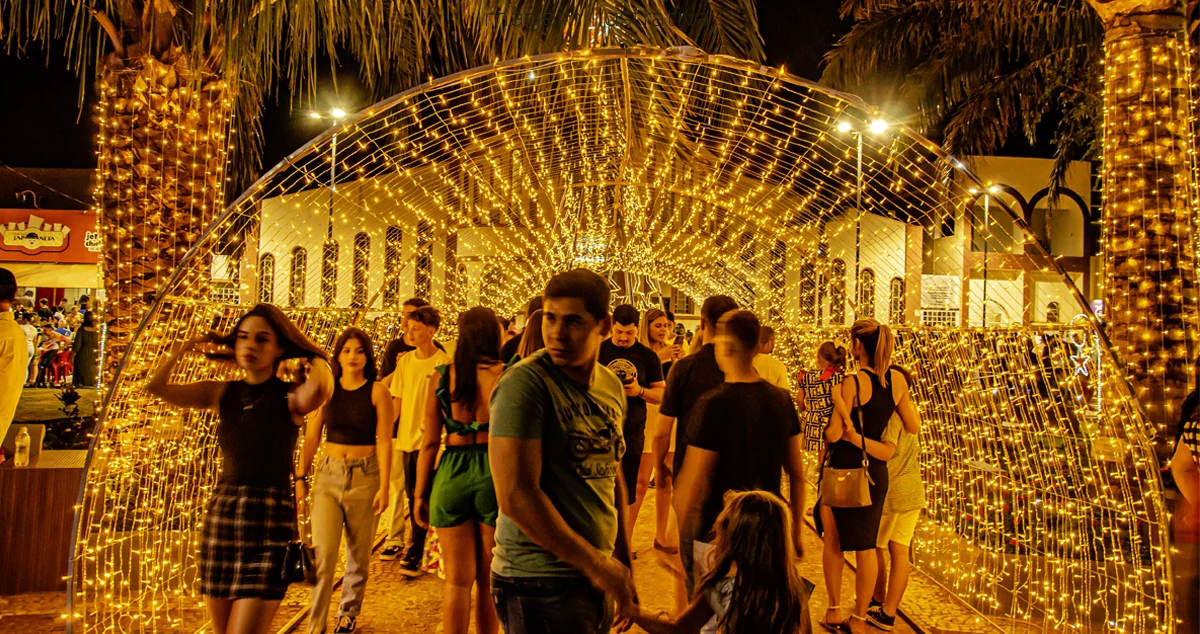 luzes de natal Paranaíba-MS