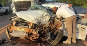 fiat strada batina na BR-497 em Paranaíba