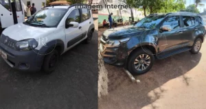 Fiat Uno e Chevrolet TraillBlazer