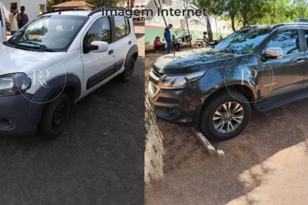 Fiat Uno e Chevrolet TraillBlazer