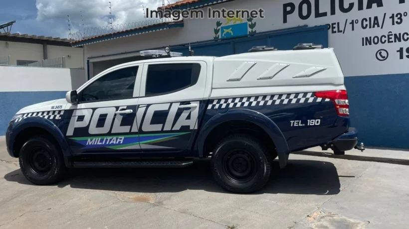 Viatura da Polícia Militar de Mato Grosso do Sul