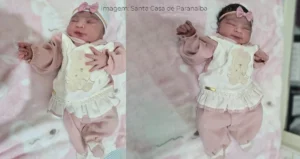 foto de Maria Hellena Barbosa Reis da Silva , primeiro bebê a nascer em Paranaíba-Ms em 2026