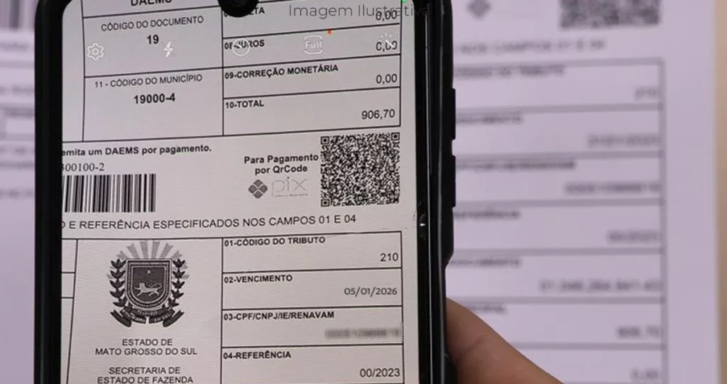 Boleto IPVA 2025 em Mato Grosso do Sul