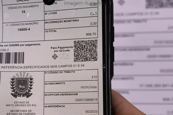 Boleto IPVA 2025 em Mato Grosso do Sul